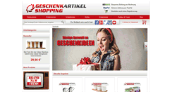 Desktop Screenshot of geschenkartikel-shopping.de